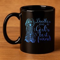 Doodles Are A S Best Friend Golden Labradoodle Gift 11oz C Handle Ceramic Mug