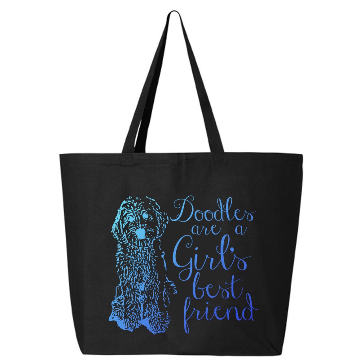 Doodles Are A S Best Friend Golden Labradoodle Gift 25L Jumbo Tote