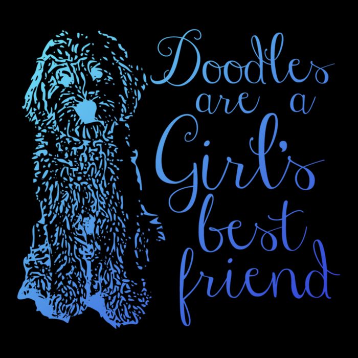Doodles Are A S Best Friend Golden Labradoodle Gift Wool Snapback Cap