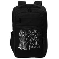 Doodles Are A Girl's Best Friend Golden Labradoodle Tshirt Impact Tech Backpack