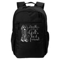 Doodles Are A Girl's Best Friend Golden Labradoodle Tshirt Daily Commute Backpack