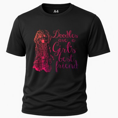 Doodles Are A S Best Friend Golden Labradoodle Gift Performance Shirt