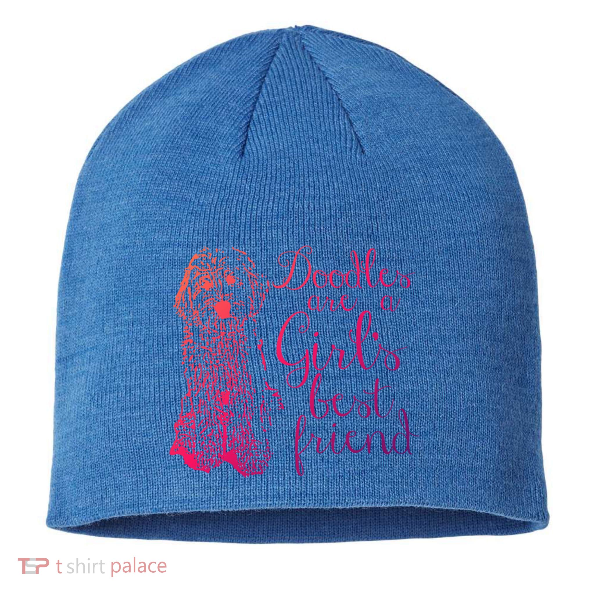 Doodles Are A S Best Friend Golden Labradoodle Gift Sustainable Beanie