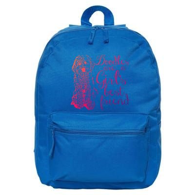 Doodles Are A S Best Friend Golden Labradoodle Gift 16 in Basic Backpack