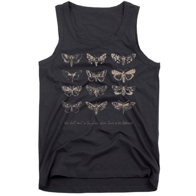 Dark Academia Aesthetic Cottagecore Goblincore Butterfly Tank Top