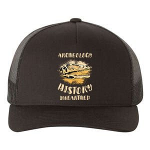 Digging Archeologist Archeology Yupoong Adult 5-Panel Trucker Hat