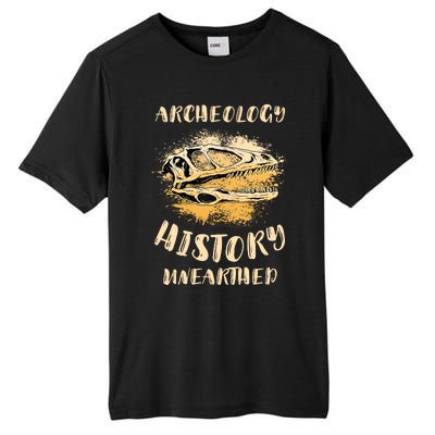 Digging Archeologist Archeology Tall Fusion ChromaSoft Performance T-Shirt