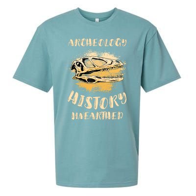 Digging Archeologist Archeology Sueded Cloud Jersey T-Shirt