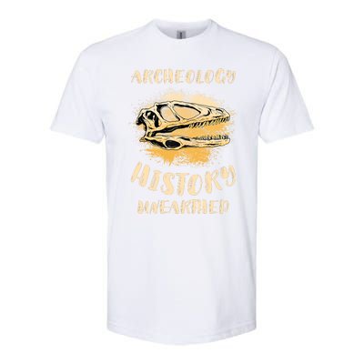 Digging Archeologist Archeology Softstyle CVC T-Shirt