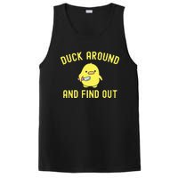 Duck Around And Find Out Funny Knife Duck PosiCharge Competitor Tank