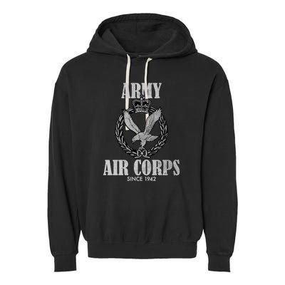 Distressed Army Air Corps Garment-Dyed Fleece Hoodie