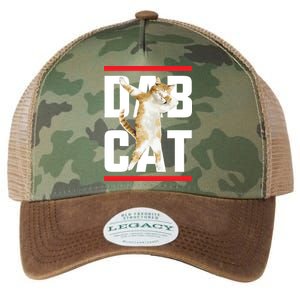 Dab Cat Dabbing Legacy Tie Dye Trucker Hat