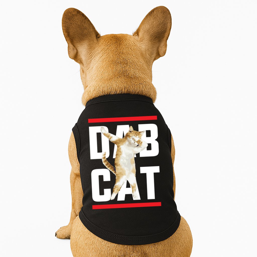 Dab Cat Dabbing Doggie Tank