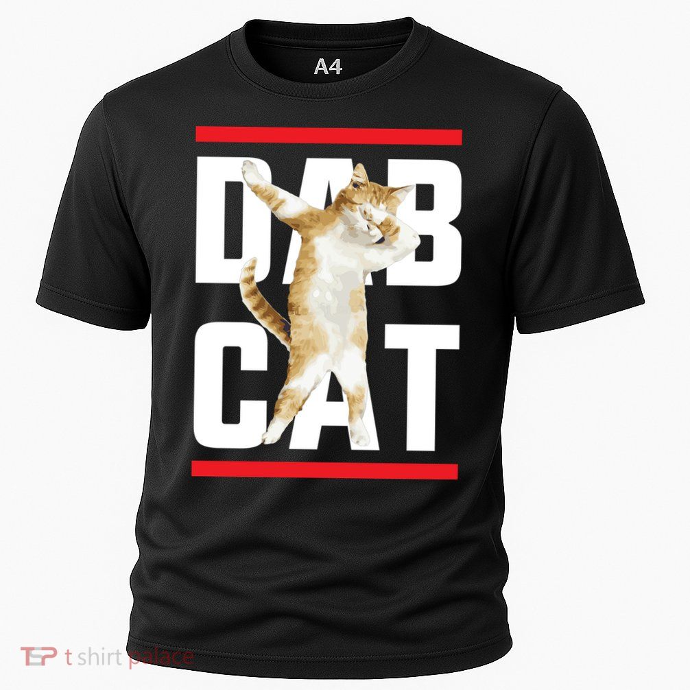 Dab Cat Dabbing Cooling Performance Crew T-Shirt