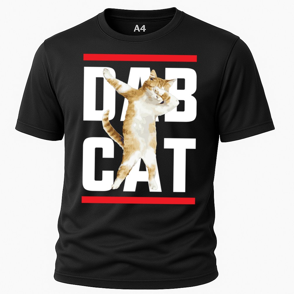 Dab Cat Dabbing Performance Shirt
