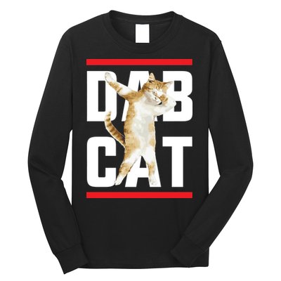 Dab Cat Dabbing Long Sleeve Shirt