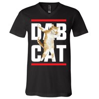 Dab Cat Dabbing V-Neck T-Shirt