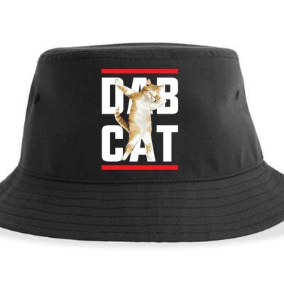 Dab Cat Dabbing Sustainable Bucket Hat