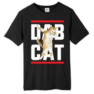 Dab Cat Dabbing Tall Fusion ChromaSoft Performance T-Shirt