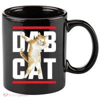 Dab Cat Dabbing 11oz C Handle Ceramic Mug