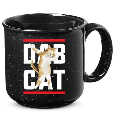 Dab Cat Dabbing 15oz Campfire Ceramic Mug