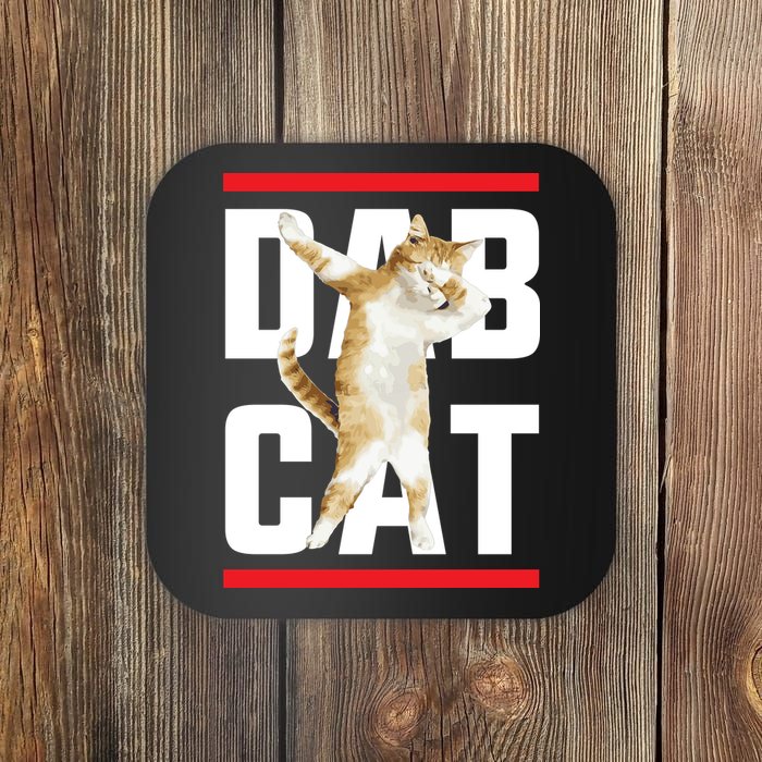 Dab Cat Dabbing Coaster