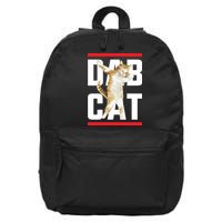 Dab Cat Dabbing 16 in Basic Backpack