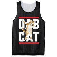 Dab Cat Dabbing Mesh Reversible Basketball Jersey Tank