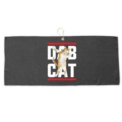 Dab Cat Dabbing Large Microfiber Waffle Golf Towel