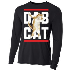 Dab Cat Dabbing Cooling Performance Long Sleeve Crew