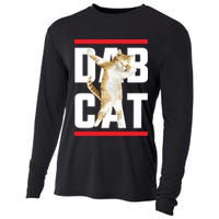 Dab Cat Dabbing Cooling Performance Long Sleeve Crew