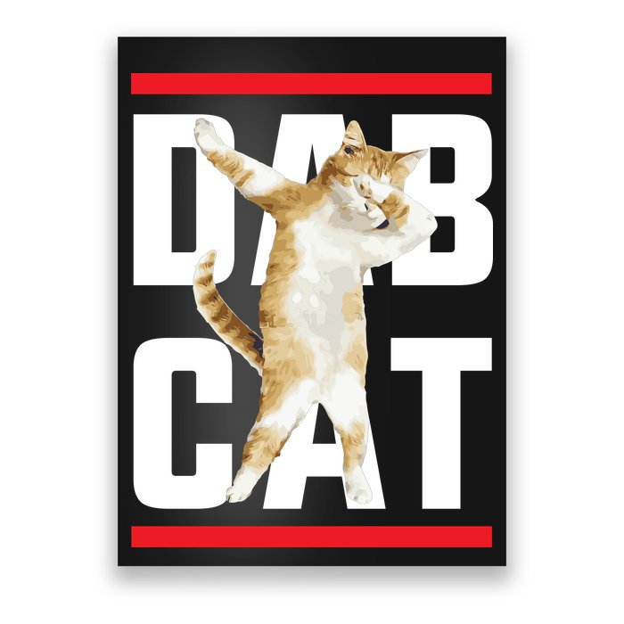 Dab Cat Dabbing Poster