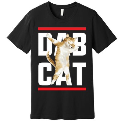 Dab Cat Dabbing Premium T-Shirt
