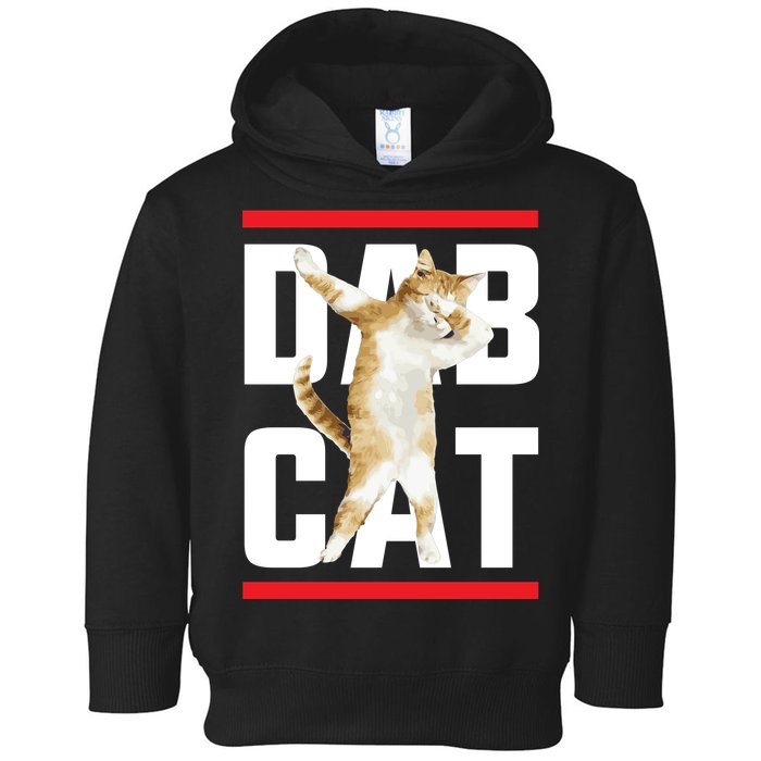 Dab Cat Dabbing Toddler Hoodie