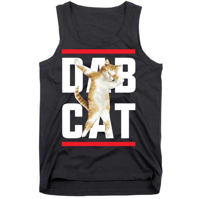 Dab Cat Dabbing Tank Top