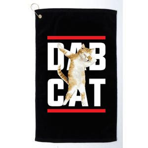 Dab Cat Dabbing Platinum Collection Golf Towel