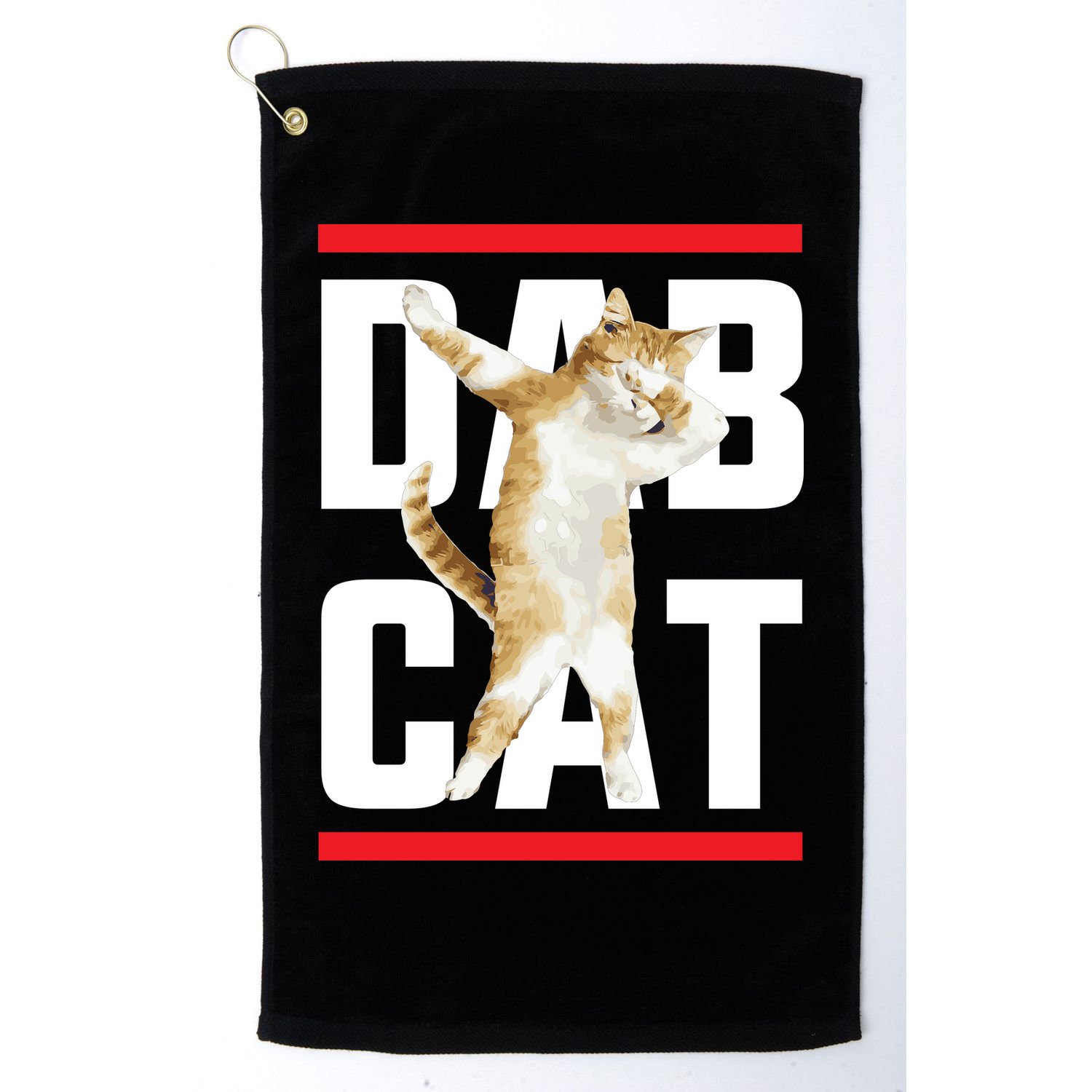 Dab Cat Dabbing Golf Towel