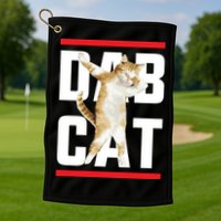 Dab Cat Dabbing Golf Towel