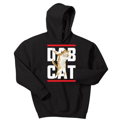 Dab Cat Dabbing Kids Hoodie