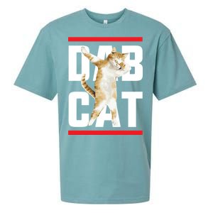 Dab Cat Dabbing Sueded Cloud Jersey T-Shirt