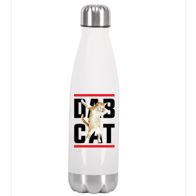 Dab Cat Dabbing Stainless Steel Insulated Water Bottle