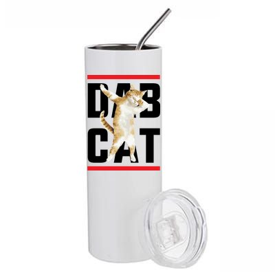 Dab Cat Dabbing Stainless Steel Tumbler