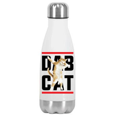 Dab Cat Dabbing Stainless Steel Insulated Water Bottle