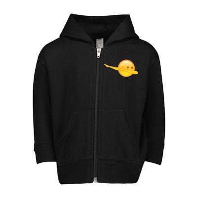 Dab Emoji Dabbing Toddler Zip Fleece Hoodie