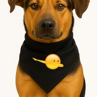 Dab Emoji Dabbing USA-Made Doggie Bandana