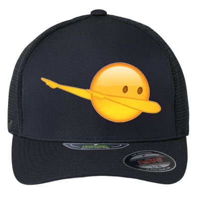 Dab Emoji Dabbing Flexfit Unipanel Trucker Cap