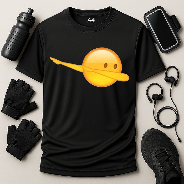 Dab Emoji Dabbing Performance Shirt