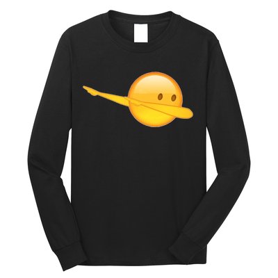 Dab Emoji Dabbing Long Sleeve Shirt