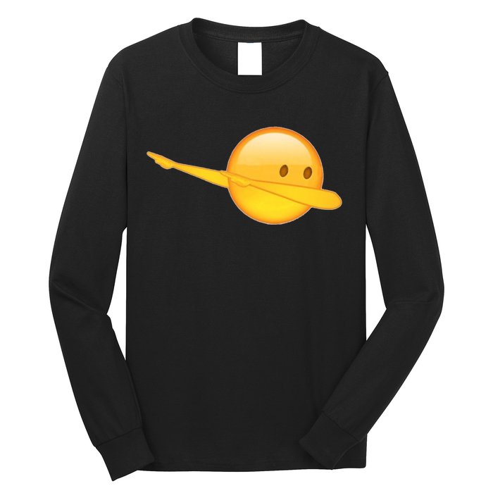 Dab Emoji Dabbing Long Sleeve Shirt