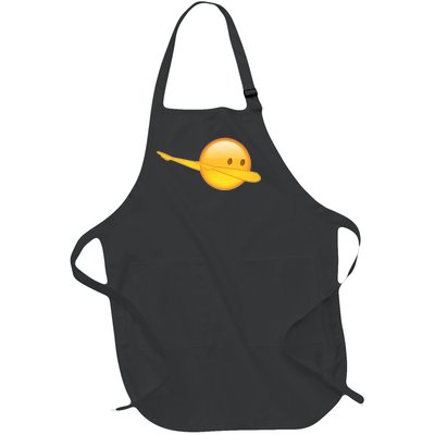 Dab Emoji Dabbing Full-Length Apron With Pockets